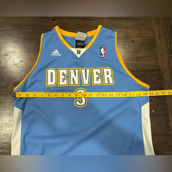 Vintage Denver Nuggets Allen Iverson NBA Basketball Jersey - Picture 7 of 8